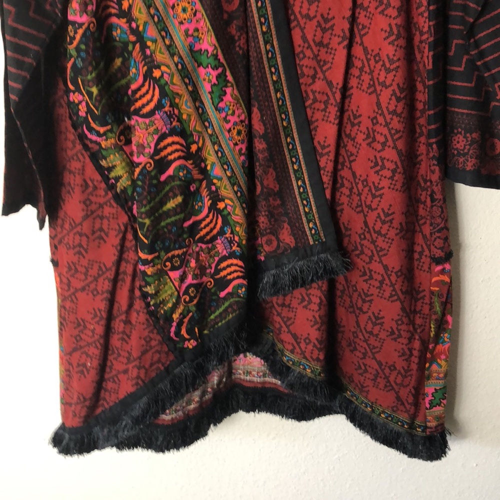 J Pret “Kurti “ colorful tunic/dress ? Beautiful detail NWT 14 (large) - Picture 2 of 9